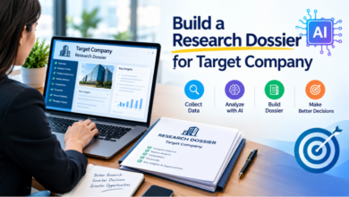 Research Dossier for Target Company