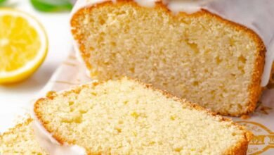 Lemon Pound Cake Recipe
