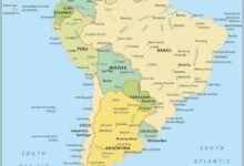 South America Map