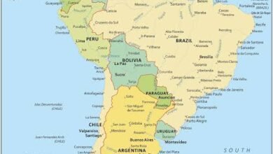 South America Map