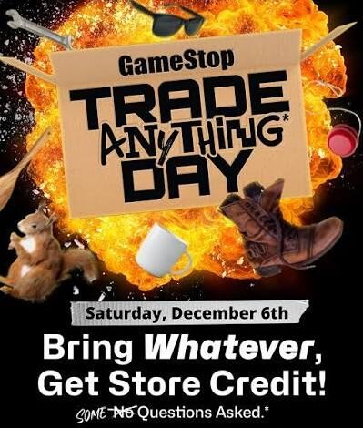 GameStop Trade Anything Day