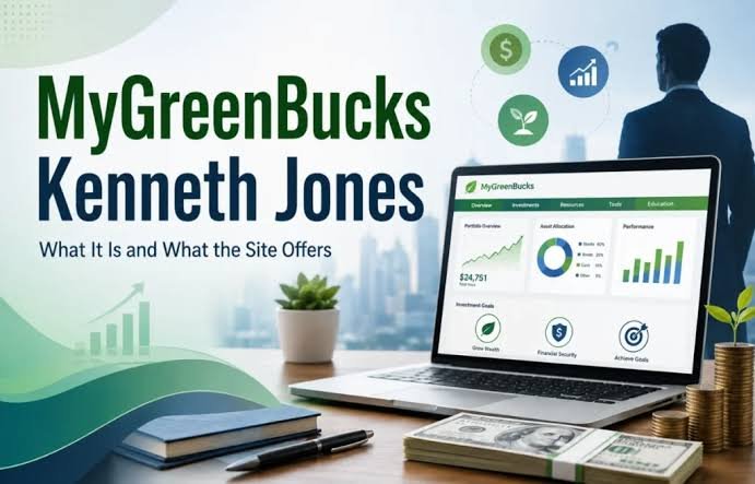 MyGreenBucks Kenneth Jones