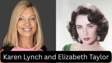 Karen Lynch and Elizabeth Taylor